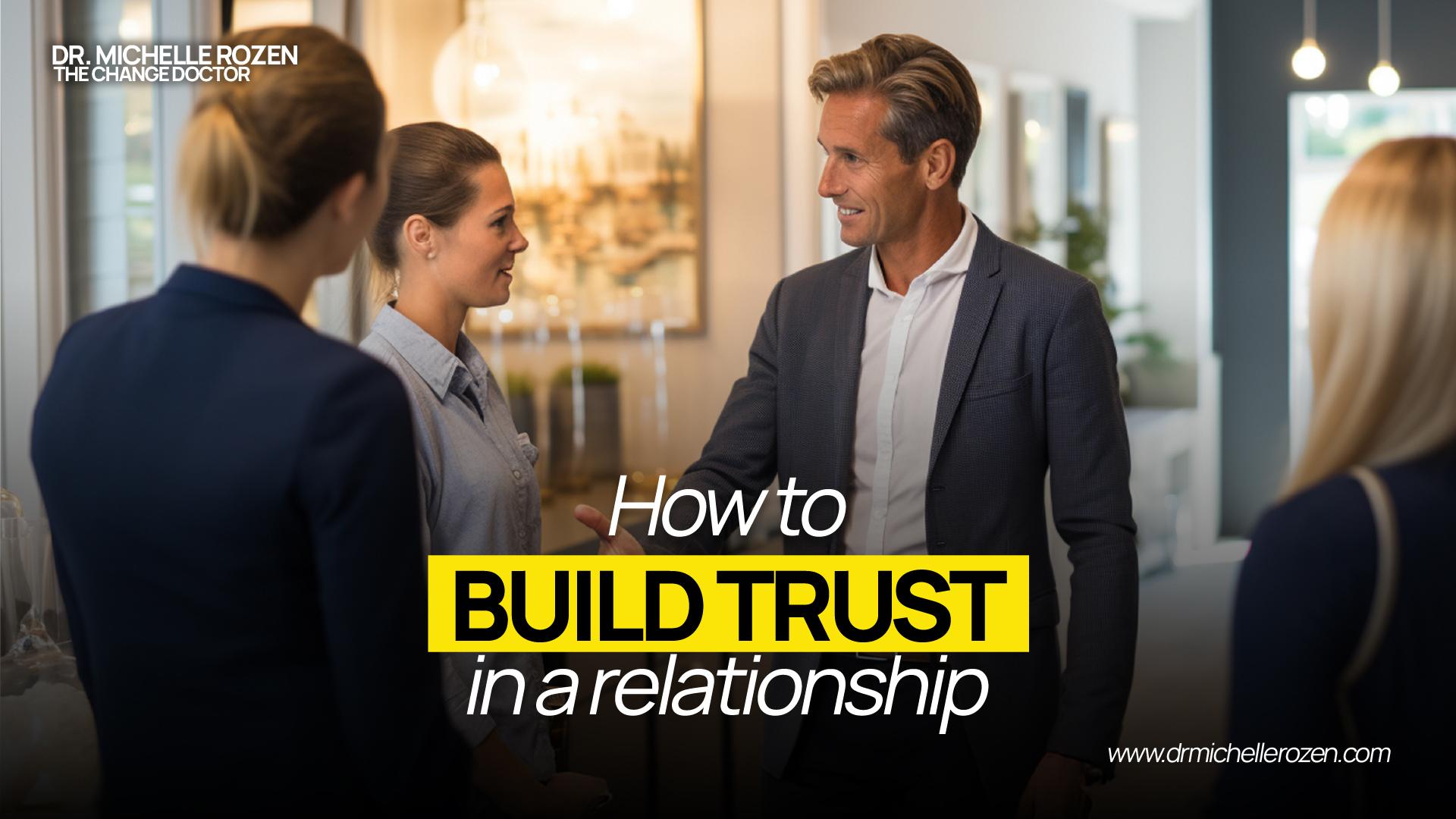 How to build trust in a relationships